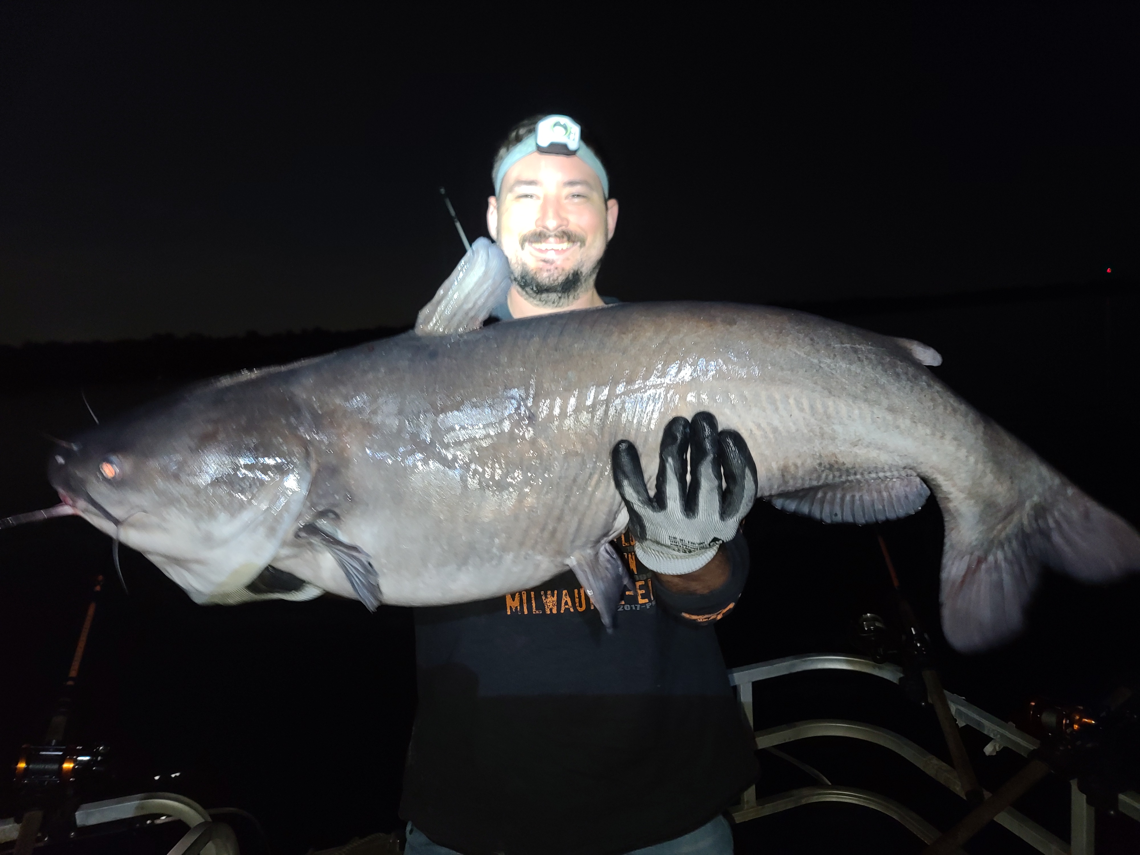 38 lb Blue Catfish at Santee